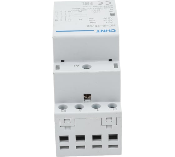 Модульный контактор CHINT NCH8-25/22 25A 2НЗ+2НО AC 230В 50Гц 256091
