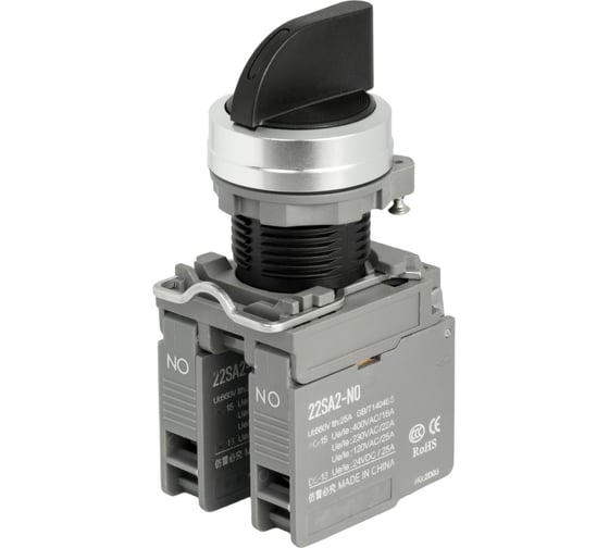Переключатель 3 коммутационный CONTA 2 NO TA22SAX1-XZ/PC/3/ZZ/2NO 00-00012596