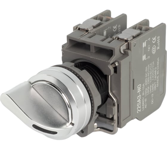 Переключатель 3 коммутационный CONTA металл, 2 NO TA22SAX1-XZ/A/3/ZZ/2NO 00-00012594