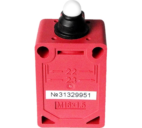 Выключатель концевой/путевой KLR /KB-41P-11-P-D 1NO/1NC Snap action/10A/600VAC/Ввод М16 8800012