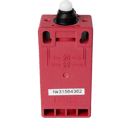 Выключатель концевой/путевой KLR /KB-4P-11-P-B 1NO/1NC Snap action/10A/600VAC/Ввод Pg13.5 8800019