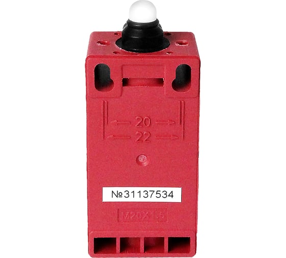 Выключатель концевой/путевой KLR /KB-4P-11-PT-C 2NO/2NC Snap action/10A/600VAC/Ввод М20 8800020