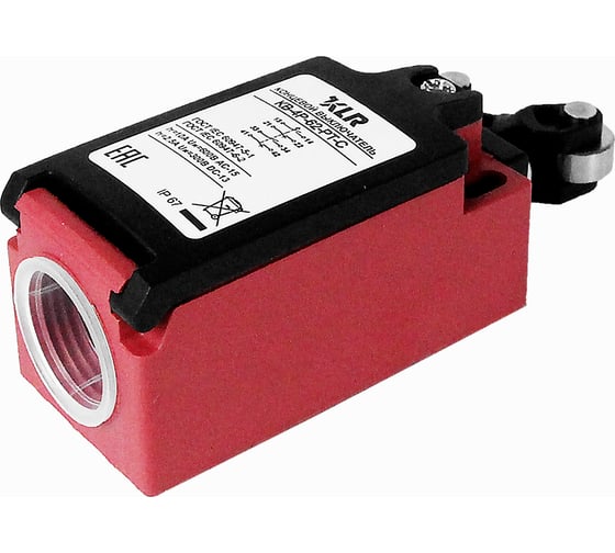 Выключатель концевой/путевой KLR /KB-4P-62-PT-C 2NO/2NC Snap action/10A/600VAC/Ввод М20 8800022