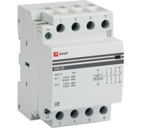 Модульный контактор EKF 25А 4NО 24В АС PROxima km-3-25-40-24v