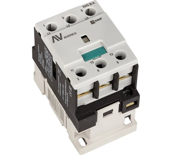 Контактор EKF КМЭ 25А 230В АС AVERES ctr-s-25-00-230-av