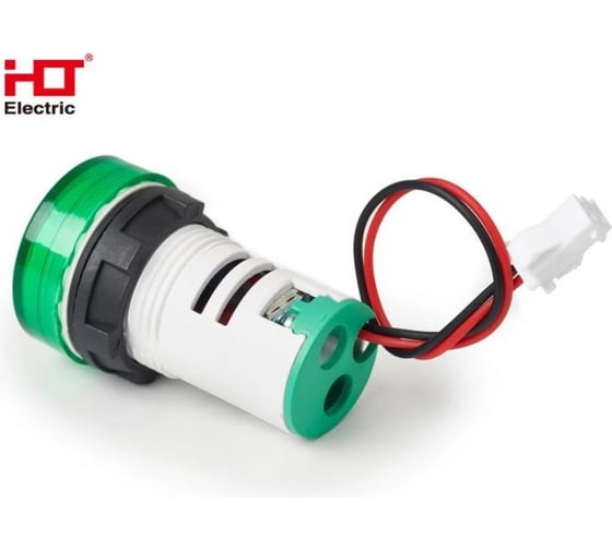 Индикатор тока HLT AD-22 (LED) d22мм зеленый IP54 085-06-257