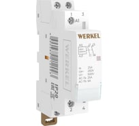 Контактор модульный WERKEL 25 A 2NO (1 мод.) a069474