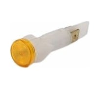 Сигнальная арматура Emas 10мм желтая без гайки с неон. лампой S105NS