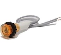 Сигнальная арматура Emas 10мм желтая с лампой накаливания, 230В S100NS