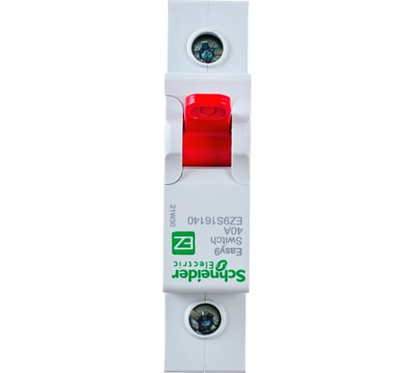 Модульный выключатель нагрузки Schneider Electric EASY9 рубильник 1 полюс 40А 230В =S= EZ9S16140