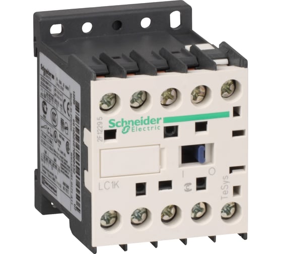 Контактор Systeme Electric 3 полюса 6А K06 НО 220В 50/60 LC1K0610M7