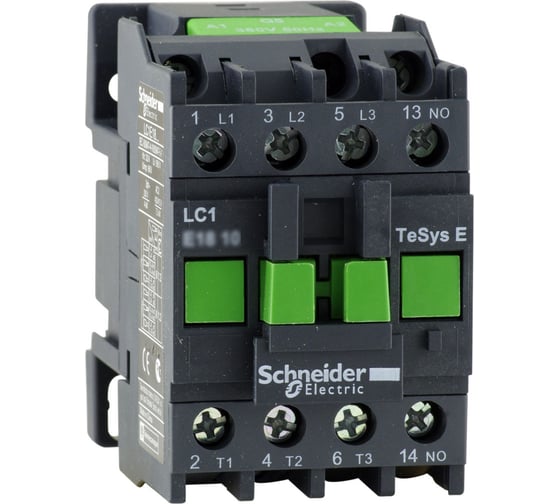 Контактор Systeme Electric 3 полюса 250А 1НО+1НЗ 220В AC TeSys E ПМ12-250150 LC1E250M5 1