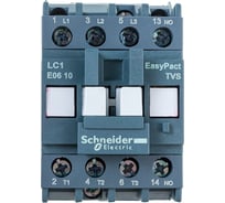 Контактор Systeme Electric 3 полюса 6А 1НО 220В AC TeSys E LC1E0610M5