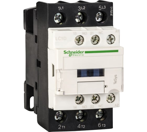 Контактор Systeme Electric 3 полюса 32А D32 1НО+1Н3 230В AC LC1D32P7 1