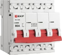 Выключатель нагрузки EKF ВН-125N 4Р 80А PROXIMA S1254080