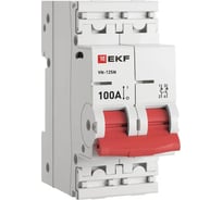 Выключатель нагрузки EKF ВН-125N 2Р 100А PROXIMA S1252100