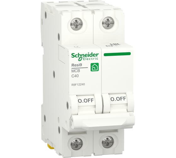 Модульный контактор Systeme Electric RESI9 1P+N 63А 2НО 230/250В АС 50Гц R9C20263