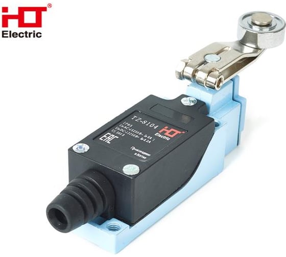 Концевой выключатель HLT TZ-8104 c поворотным роликом IP65 (уп./10 шт) 085-23-400