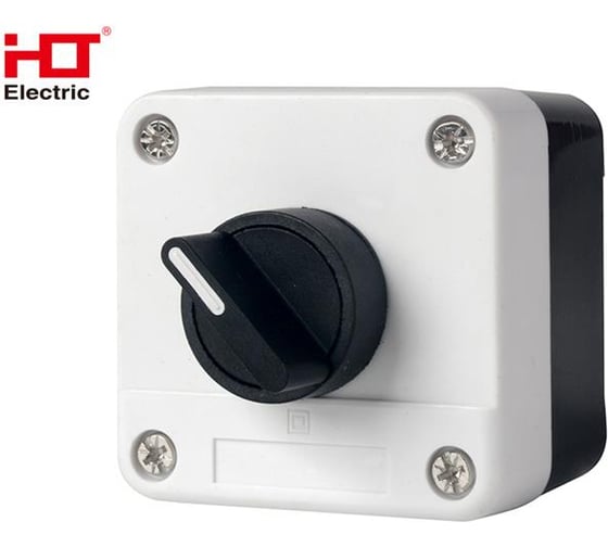 Пост управления кнопочный HLT ПКУ-134 Переключатель IP40 085-19-014
