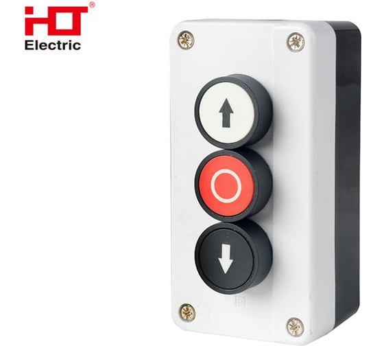 Пост управления кнопочный HLT ПКУ-334 Вверх-Стоп-Вниз IP40 085-19-011
