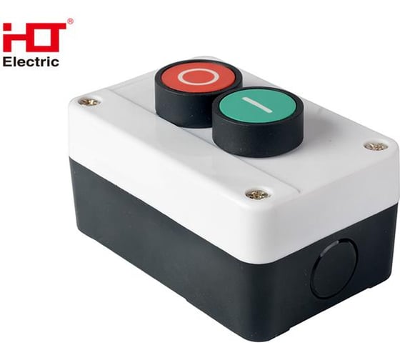 Пост управления кнопочный HLT ПКУ-213 Пуск-Стоп IP40 085-19-003