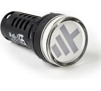 Лампа HLT - Индикатор Заземление, 230V AC/DC d22мм IP40 (10 шт в уп) 085-06-403