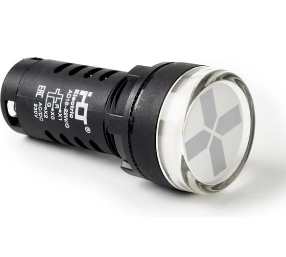 Лампа HLT - индикатор разъединителя 24V AC/DC d22мм IP40 Красный/Зеленый (10 шт в уп) 085-06-400 1