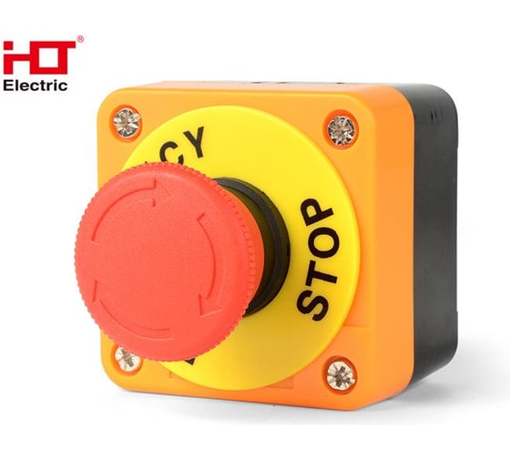 Пост управления кнопочный аварийный HLT ПКУ-822А-1 IP40 085-19-001