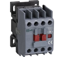 Контактор АСЗ DEKraft КМ-102, 3 Р, 9 А, 230 В, 1НО+1НЗ 21904DEK