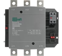 Контактор Dekraft КМ-102, 265 А, 380 В, AC3, AC4, 1НО+1НЗ, 21962DEK