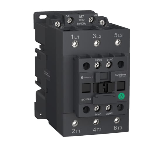 Контактор Systeme Electric MC1D 3P 50A НО+НЗ 24V 50/60ГЦ MC1D50B7