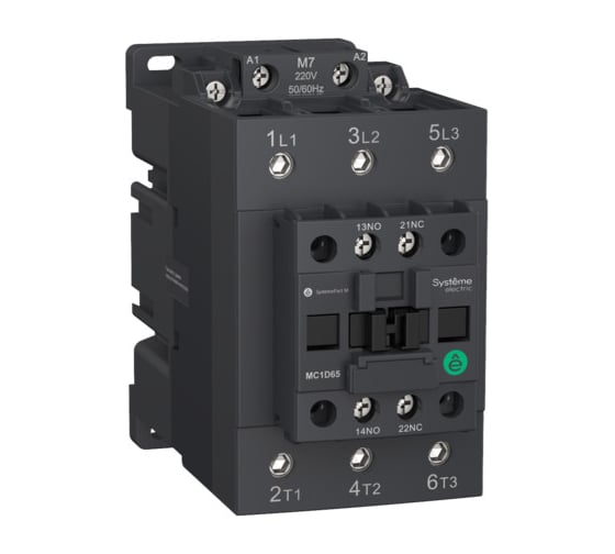Контактор Systeme Electric MC1D 3P 40A НО+НЗ 24V 50/60ГЦ (ранее LC1D40AB7) MC1D40B7