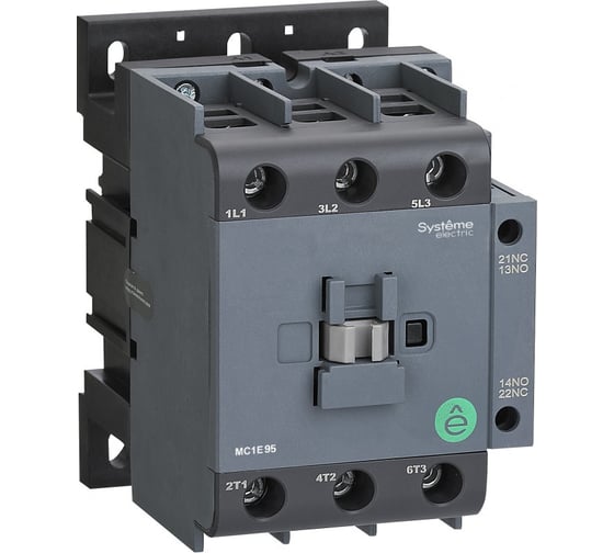 Контактор Systeme Electric MC1E 3P 95A НО+НЗ 110V 50/60ГЦ (LC1E95F5) (ранее LC1E95F5) MC1E95F7 1