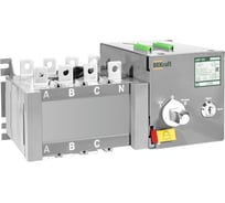 Автоматический ввод резерва Dekraft на реверс. выкл.-разъед. и мотор приводом 160A, 3P, 10кА АВР-102 42035DEK