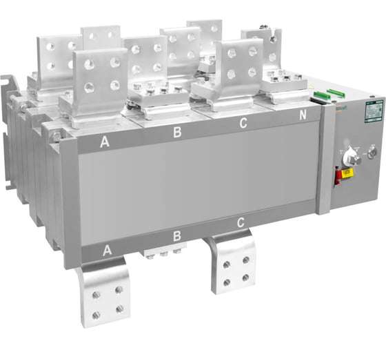 Автоматический ввод резерва Dekraft на реверс. выкл.-разъед. и мотор приводом 2000A, 3P, 50кА АВР-109 42075DEK 1