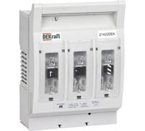 ПВР Dekraft горизонтальный, 400А, 3ф отключение, 1НО+1НЗ, ПВР-102 21427DEK