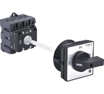 Выключатель разъединитель Systeme Electric 4P 63A IP20, с черной выносной рукояткой, на ДИН-рейке/плате MSD63440B