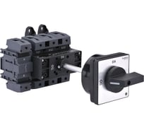 Выключатель разъединитель Systeme Electric 4P 125A IP20, с черной выносной рукояткой, на ДИН-рейке/плате MSD125440B