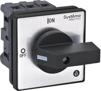 Выключатель разъединитель Systeme Electric 3P 32A IP20, с черной рукояткой на дверцу, 4 винтами MSD32320B