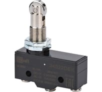 Миниатюрный концевой выключатель Dekraft 1НО1НЗ роликовый плунжерный тип 34022DEK