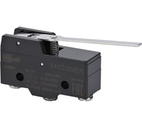 Миниатюрный концевой выключатель Dekraft 1НО1НЗ шарнирного длиннорычажного типа 34025DEK