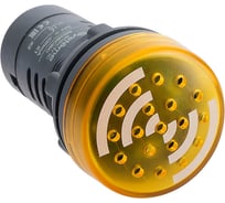 Зуммер Systeme Electric с подсветкой, желтый, 220В AC, непрерывный звук SB7KS2M8C