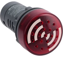 Зуммер Systeme Electric с подсветкой, красный, 220В AC, прерывистый звук SB7KS2M4I