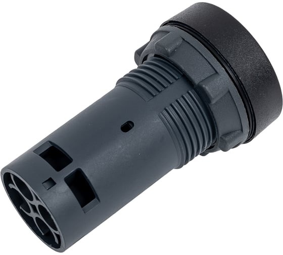 Кнопка Systeme Electric SB7 моноблочная, 22мм, зеленая, с возвратом, пластик, 1НО, IP65 SB7NA31