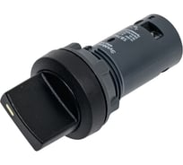 Переключатель Systeme Electric SB7 моноблочный, 22 мм, 2 позиции, с фиксацией, пластик, 1НО+1НЗ, IP65 SB7ND25