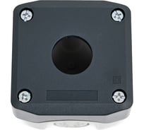 Кнопочный пост Systeme Electric, 1 отверстие, серый SALD01