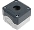 Кнопочный пост Systeme Electric, 1 отверстие, серый SALD01 2