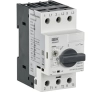 Автоматический выключатель защиты двигателя IEK ARMAT A6 GV2P 4-6,3А AR-MPCB-A6B63