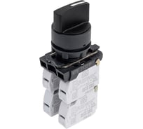 Переключатель Briswik КПЕ 2122 -Р черный 2но+2нз Ручка с фикс 3-поз IP40 aB-VG-0Ai-0143