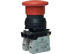 Выключатель Briswik КЕ 021/2м красный, 1но+1нз, Гриб, IP40, УХЛ3, 10А aZ-HB-0Ai-0221